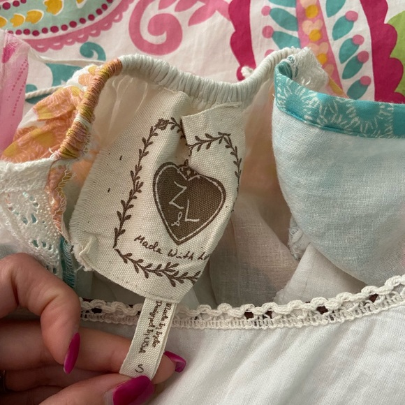 Boho womens summer tank top dress - Picture 5 of 5